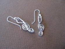 Treble Clef Dangle Earrings